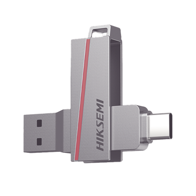 Memoria USB Dual de 128 GB / USB-C y USB-A / Transferencia de Alta Velocidad / Metálica / Compatible con Dispositivos Móvi...