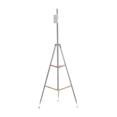 Kit de Montaje de Tripie con Mástil de 3 metros Ideal para instalar Antenas, Radios, Cámaras, etc... | SIERRA STORE