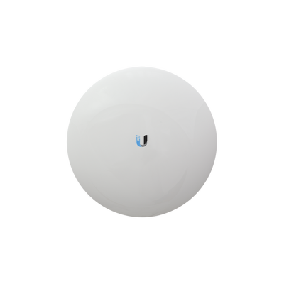 NanoBeam airMAX AC CPE hasta 330 Mbps, 2 GHz (2412 - 2472 MHz) con antena integrada de 13 dBi - UBIQUITI