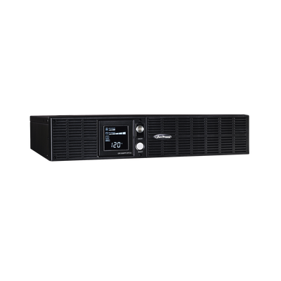 UPS de 1500 VA/1050 W, Topología Línea Interactiva, Entrada 120 Vca NEMA 5-15P, Onda Senoidal Pura, Torre o Rack 2 UR, Con...