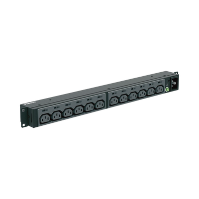 PDU Básico para Distribución de Energía, Enchufe de Entrada NEMA L6-20P, Con 13 Contactos C13, Instalación Horizontal de 1...