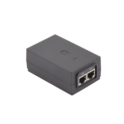 Adaptador PoE Ubiquiti de 24 VDC, 1.0 A Puerto Fast Ethernet - UBIQUITI