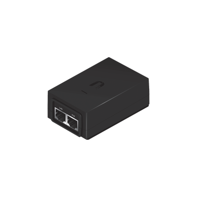 Adaptador PoE Ubiquiti de 24 VDC, 1.0 A con puerto Gigabit - UBIQUITI