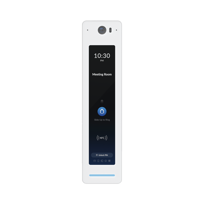 Lector UniFi Access G2 Pro, para tarjetas NFC, pantalla táctil, cámara y audio 2 vias (Requiere Hub UniFi) - UBIQUITI