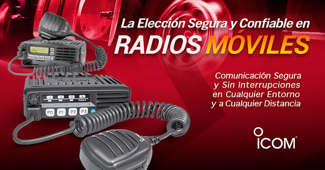 ICOM: La Elección Segura y Confiable en Radios Móviles Digitales y Analógicos