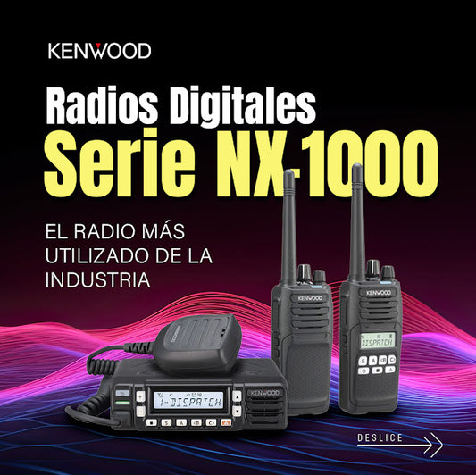 Descubre el Poder de la Serie NX-1000 de KENWOOD: Innovación en Radiocomunicación Profesional