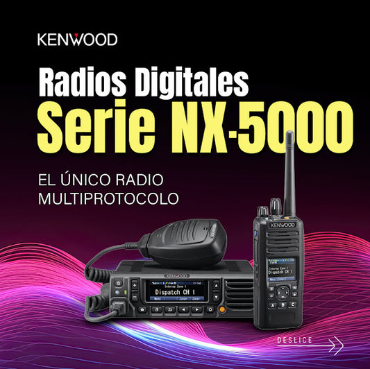 Explorando la Innovación: La Serie NX-5000 de KENWOOD y su Tecnología Multiprotocolo