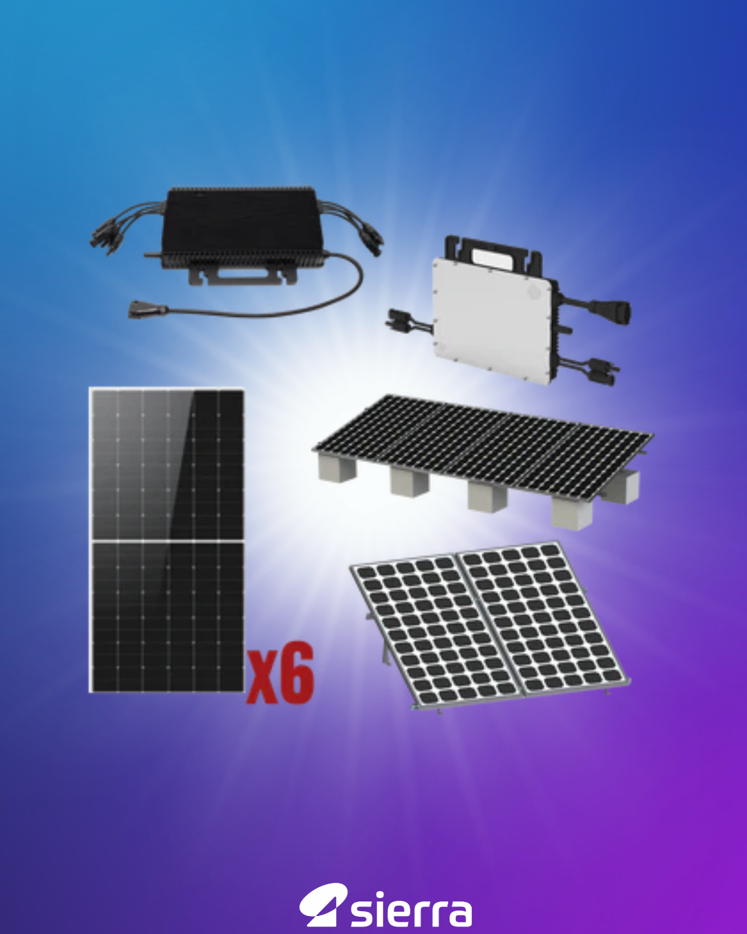 Paneles solares y kits solares para casa y negocio | Sierra Store México