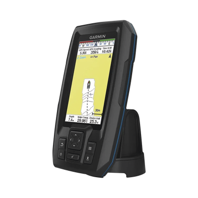 Fishfinder STRIKER™ Plus 4 con GPS Integrado / Pantalla QSVGA 272 x 480 píxeles / Frecuencias 50-200 kHz / Potencia 200 W ...