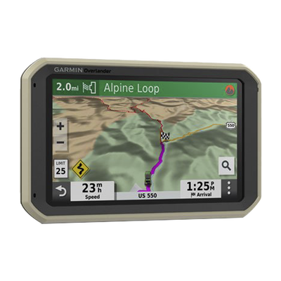 Navegador Overlander, pantalla táctil de 7 pulgadas bajo Estándar Militar 810 GARMIN - Vista 2