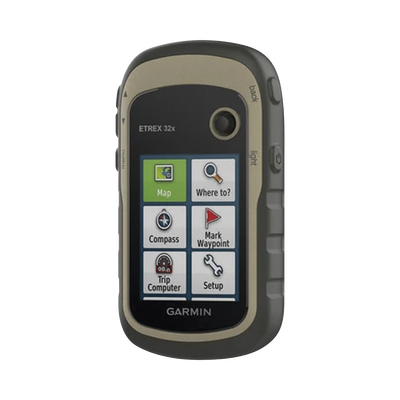 GPS Portátil eTrex 32x Outdoor / Pantalla TFT Transflectiva 2.2 Pulgadas / Resolución 240x320 Pixeles / Brújula 3 Ejes / Altí