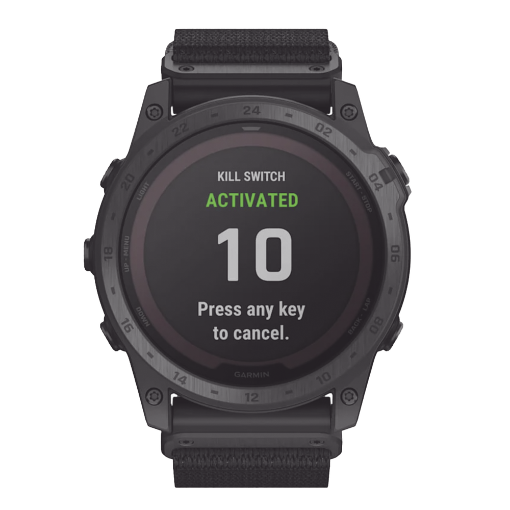 Reloj multideporte táctico / GPS multibanda / Power Sapphire / Titanio DLC / 10 ATM / 32 GB / 37 días solar | SIERRA STORE