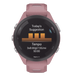Forerunner® 265S, Bisel negro con carcasa en rosa y correa de silicona en rosa/gris | SIERRA STORE