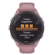 Forerunner® 265S, Bisel negro con carcasa en rosa y correa de silicona en rosa/gris | SIERRA STORE