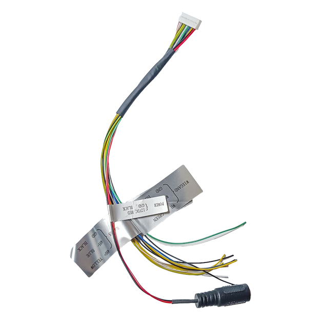 HIKVISION 101517610 - Cable Siames Multifuncional / Alimentación / Alarma / Comunicación / Conector 3.5 mm / Terminal de Acceso | SIERRA STORE