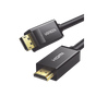 Cable DP Macho a HDMI Macho / Longitud 3 Metros (9.84 Pies) / Soporta 4K@30Hz...