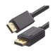 Cable DisplayPort 1.2 Macho a Macho | Longitud 3 Metros (9.84 Pies) | Versión DP1.2 | Soporta 4K@60Hz; 2K@144Hz | Soporta ...