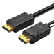 Cable DisplayPort 1.2 Macho a Macho | Longitud 5 Metros (16.40 Pies) | Versión DP1.2 | Soporta 4K@60Hz; 2K@144Hz | Soporta...