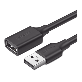 Cable Extensor USB 2.0 A a A | 1 metro | Macho-Hembra | Ultra Durabilidad | Núcleo de Cobre Estañado 28/22 AWG | Blindaje ...