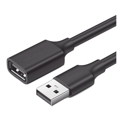 Cable Extensor USB 2.0 A a A | 1 metro | Macho-Hembra | Ultra Durabilidad | Núcleo de Cobre Estañado 28/22 AWG | Blindaje ...