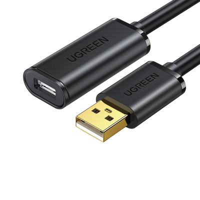 Cable de Extensión Activo USB 2.0 / 30 Metros / Macho-Hembra / Booster individual FE1.1S incorporado / Velocidad de hasta ...