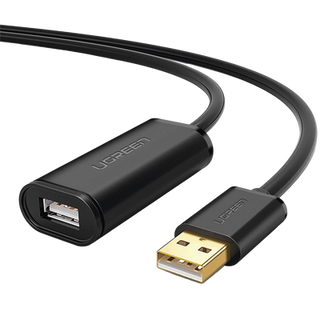 Cable de Extensión Activo USB 2.0 / 30 Metros / Macho-Hembra / Booster individual FE1.1S incorporado / Velocidad de hasta 480