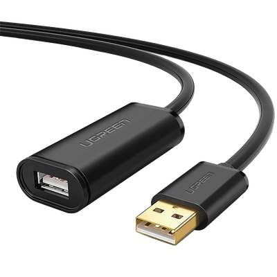Cable de Extensión Activo USB 2.0 / 30 Metros / Macho-Hembra / Booster individual FE1.1S incorporado / Velocidad de hasta 480