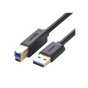 Cable USB-A 3.0 macho a USB-B macho / Ideal para Impresora, Escáner, Pianos, ...