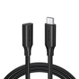 Cable USB-C Macho a USB-C Hembra | 1metro | USB-C 3.1 Gen 2 | Compatible con ...