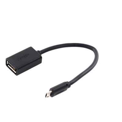 Adaptador OTG Micro USB Macho a USB 2.0 A Hembra UGREEN - Vista 2