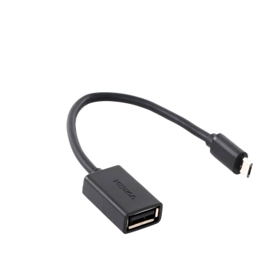 Adaptador OTG Micro USB Macho a USB 2.0 A Hembra UGREEN - Vista 3