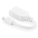 Cable Mini DP Macho a DP Hembra | Thunderbolt 2 | Version DP 1.2 | Soporta 4K*2K | Cable de 15 cm (5.91 Pulgadas) | Color ...