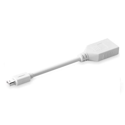 Cable Mini DP Macho a DP Hembra | Thunderbolt 2 | Version DP 1.2 | Soporta 4K*2K | Cable de 15 cm (5.91 Pulgadas) | Color ...