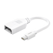 Cable Mini DP Macho a DP Hembra | Thunderbolt 2 | Version DP 1.2 | Soporta 4K*2K | Cable de 15 cm (5.91 Pulgadas) | Color ...
