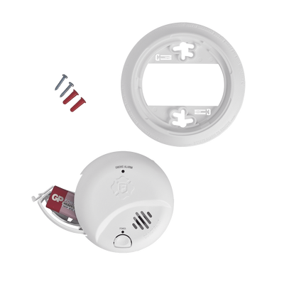 Detector de Humo Autónomo, No Requiere Panel, Con Botón para Silenciar, Sensor por Ionización FIRST ALERT - Vista 4