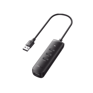 HUB USB-A 3.0 4 en 1 | 4 Puertos USB-A 3.0 (5Gbps) | Cable de 25 cm | Indicador Led | Ideal para Transferencia de Datos | ...