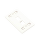 Placa de Pared Modular 10G MAX de 2 Salidas, Color Blanco SIEMON - Vista 2