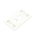 Placa de Pared Modular 10G MAX de 2 Salidas, Color Blanco SIEMON - Vista 3