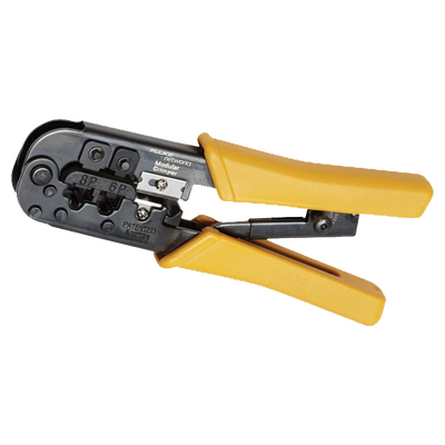 Pinzas para Terminación de Conectores RJ45 de 8 Posiciones y RJ11/RJ12 de 4 y 6 Posiciones - FLUKE NETWORKS