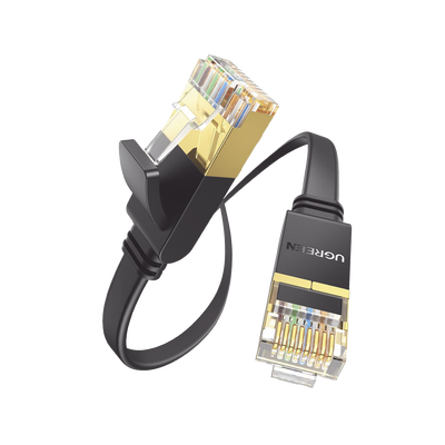 Cable Ethernet Plano Cat7 U/FTP 10 Gigabit 600MHz 1 Metro (3.28 Pies) UGREEN - Vista 2