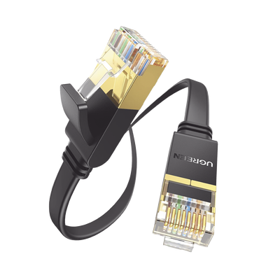 Cable Ethernet Plano Cat7 U/FTP 10 Gigabit 600MHz 2 Metros (6.56 Pies) UGREEN - Vista 2