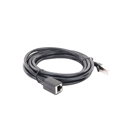 Cable de Extensión Cat6 RJ45 F/UTP / Macho a Hembra / 3 Metros (9.84 Pies) / Método de Conexión 568B / Velocidad de Transm...