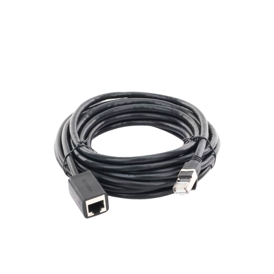 Cable de Extensión Cat6 RJ45 F/UTP / Macho a Hembra / 5 Metros (16.40 Pies) / Método de Conexión 568B / Velocidad de Trans...