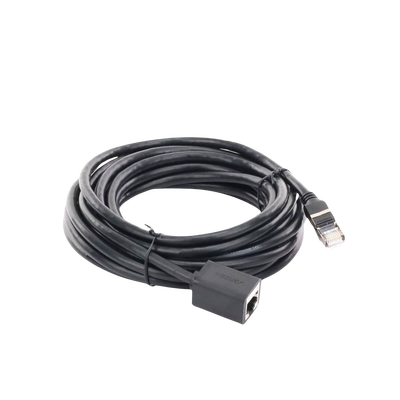 Cable de Extensión Cat6 RJ45 F/UTP / Macho a Hembra / 5 Metros (16.40 Pies) / Método de Conexión 568B / Velocidad de Trans...