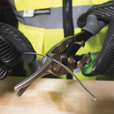 Tijeras de Aviación de Corte Derecho con Cortacables KLEIN TOOLS - Vista 4