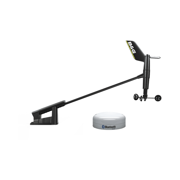 Sensor de viento inalámbrico / Bluetooth / IPX7 / 0.25-50 m/s (0.5-97 kt) / Precisión ±0.5° / Panel solar | SIERRA STORE