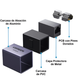 Acoplador STP (Extensor de Cable Ethernet RJ45) | 10Gbps | Blindado | Compatibilidad con Cat8 Cat7 Cat6 Cat5e | Hasta 100 ...