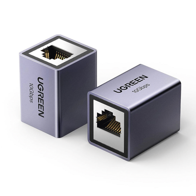 Acoplador STP (Extensor de Cable Ethernet RJ45) | 10Gbps | Blindado | Compatibilidad con Cat8 Cat7 Cat6 Cat5e | Hasta 100 ...