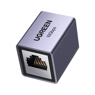 Acoplador STP (Extensor de Cable Ethernet RJ45) | 10Gbps | Blindado | Compatibilidad con Cat8 Cat7 Cat6 Cat5e | Hasta 100 ...