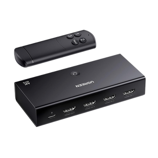 Conmutador HDMI Switch 4@60Hz | 3 Entradas a 1 Salida | 3D | HDR | Dolby Atmos | DTS5.1/7.1 | HDCP2.2 | PCM2.0 | HDMI2.0 |...